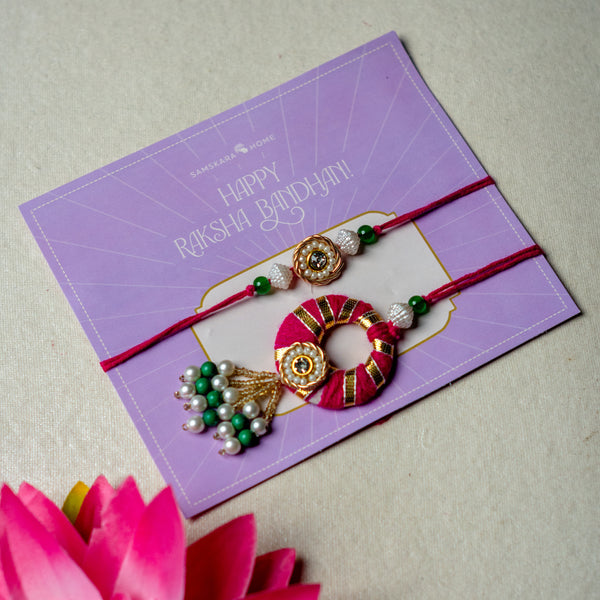 Rangmohini Couple Rakhi
