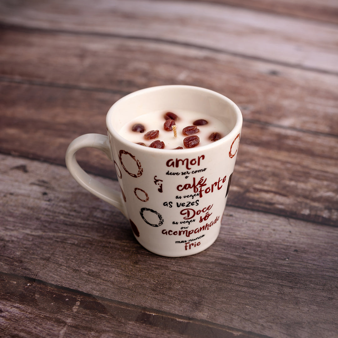 Wick & Bean Coffee Cup Candle