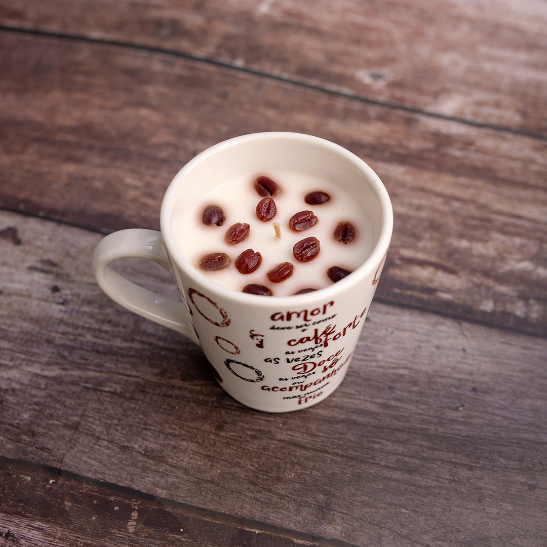 Wick & Bean Coffee Cup Candle