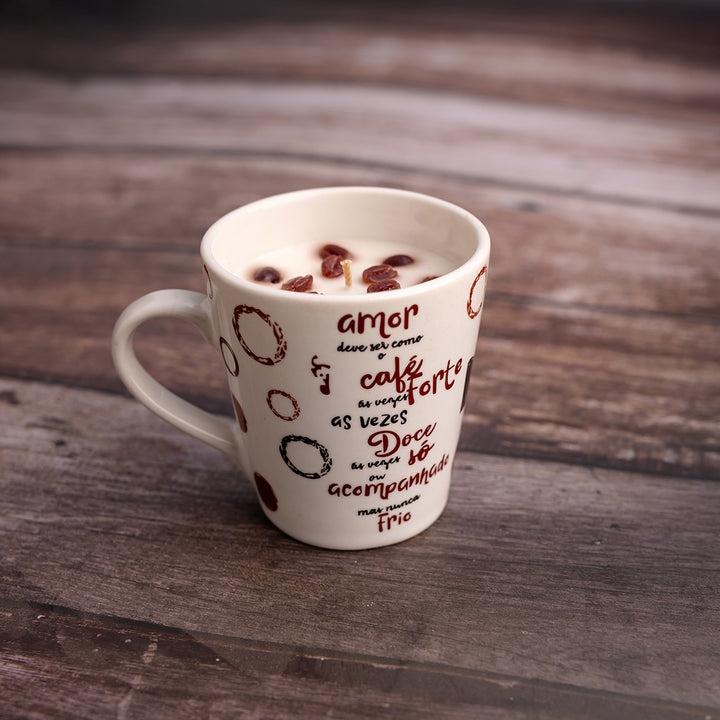Wick & Bean Coffee Cup Candle