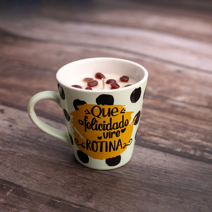 Warm Bliss Coffee Cup Candle