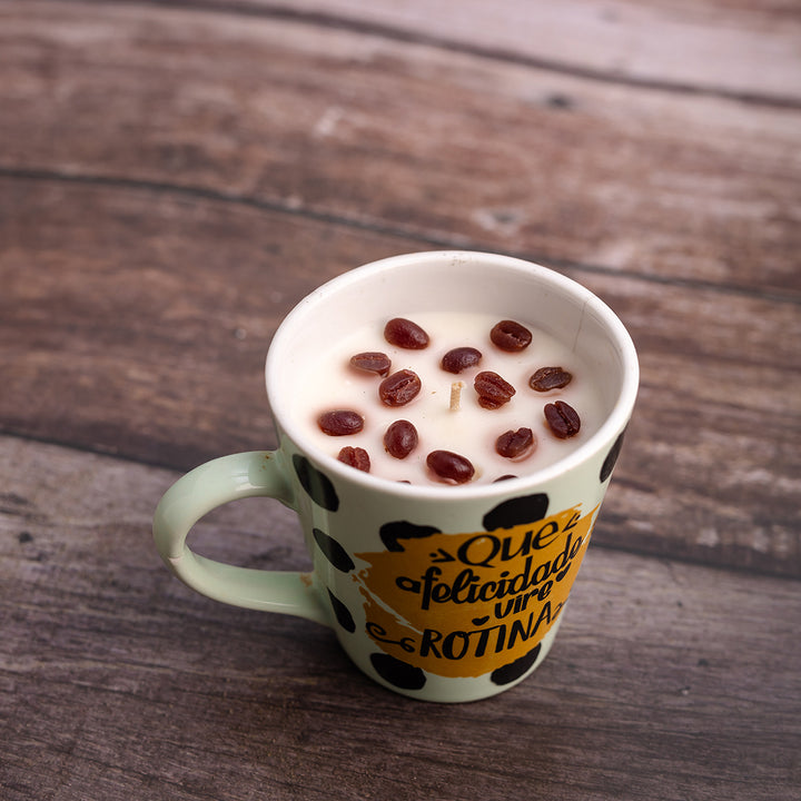 Warm Bliss Coffee Cup Candle