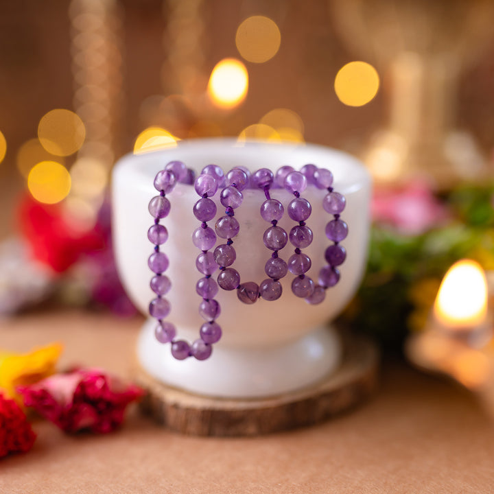 Prabodh Amethyst Mala