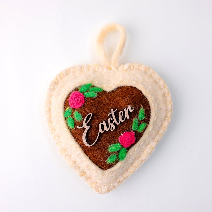 Easter Blessings Heart Hanging