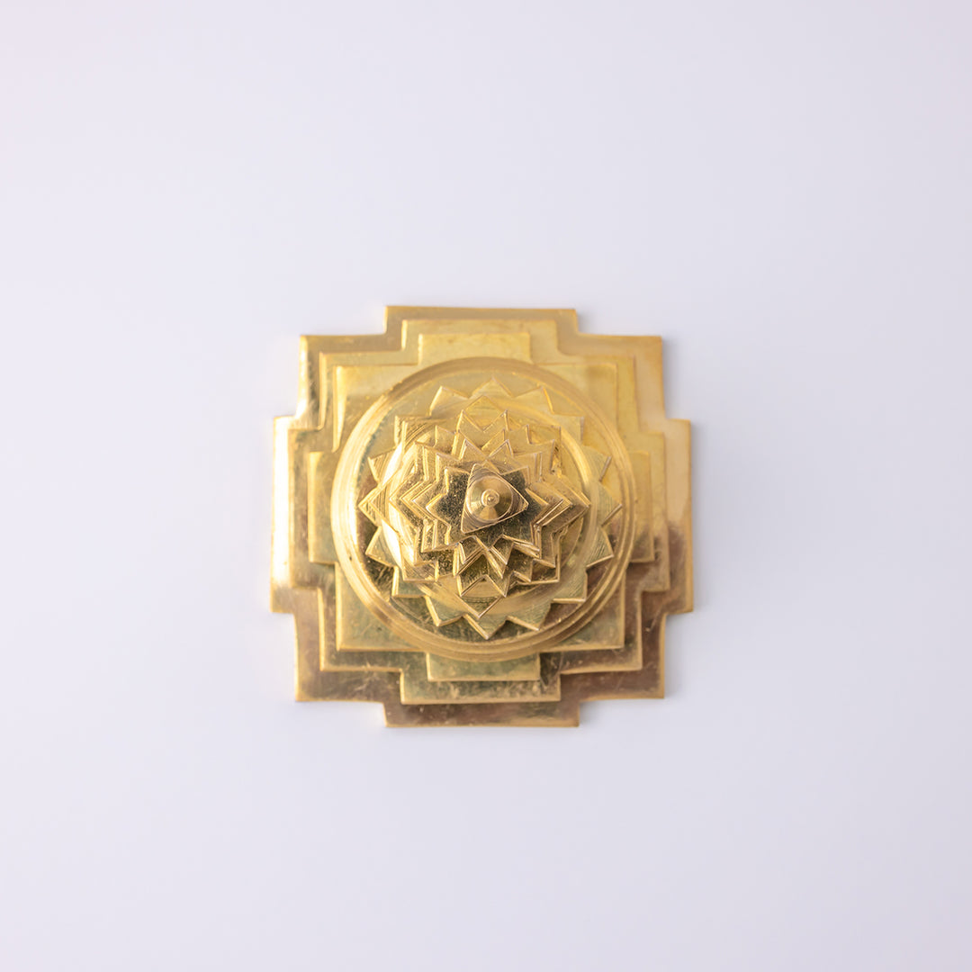 Golden Shri Yantra