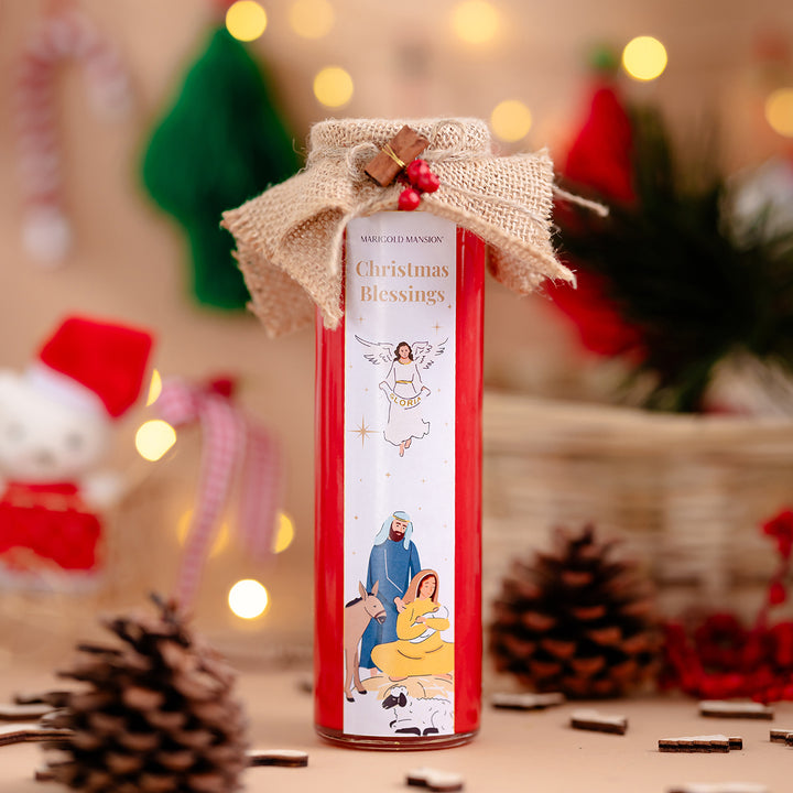 Church Candle Unscented Red