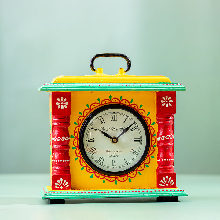 Vintage Lantern Table Clock