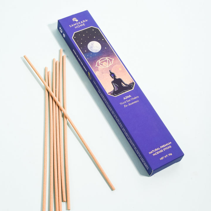 Ajna - Third Eye Chakra Incense 15pcs (For Awareness)