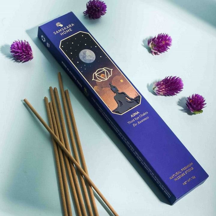 Ajna - Third Eye Chakra Incense 15pcs (For Awareness)
