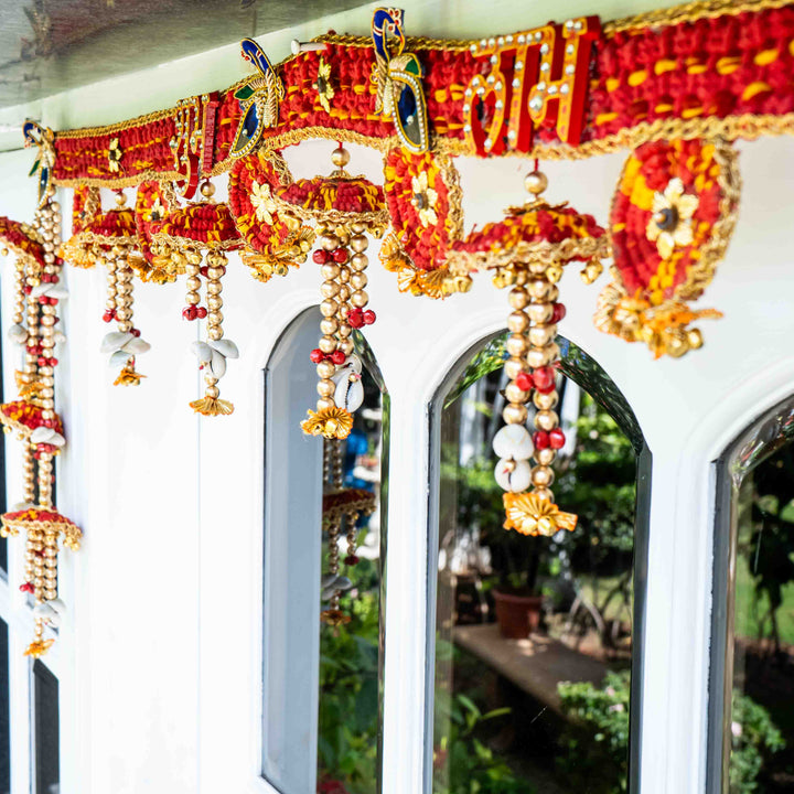 Aruna Red Festive Toran