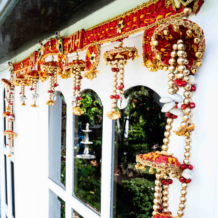 Aruna Red Festive Toran