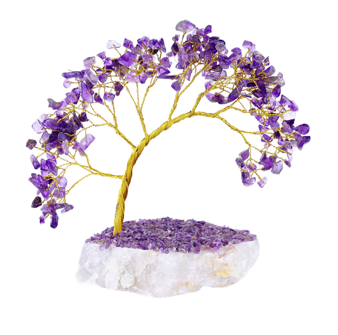 Tilted Amethyst Tree