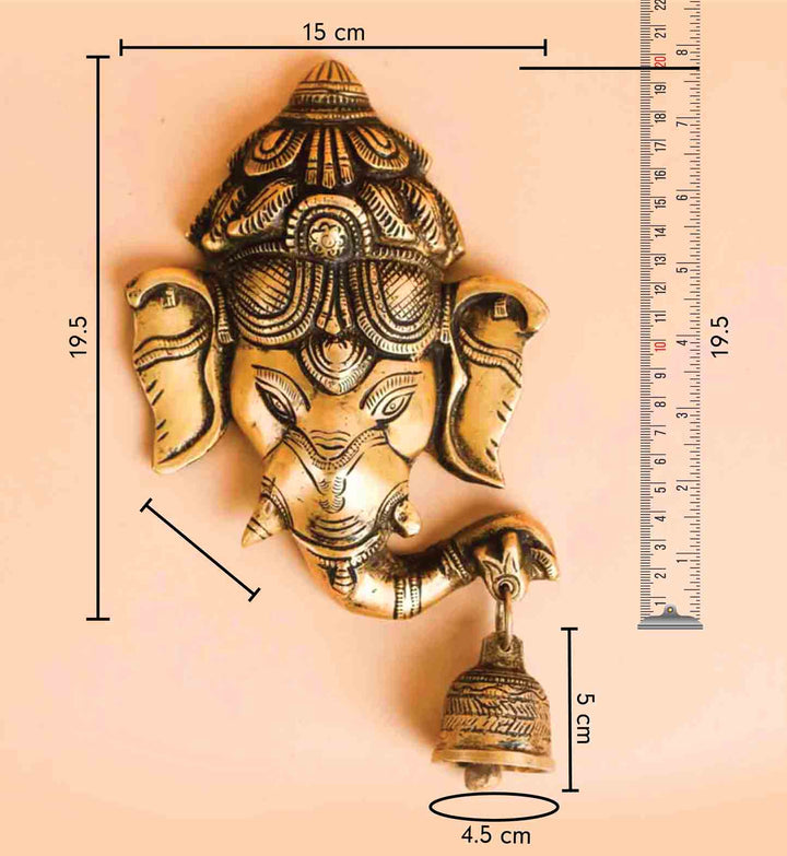 Gajakarna Ganesh Wall Decor