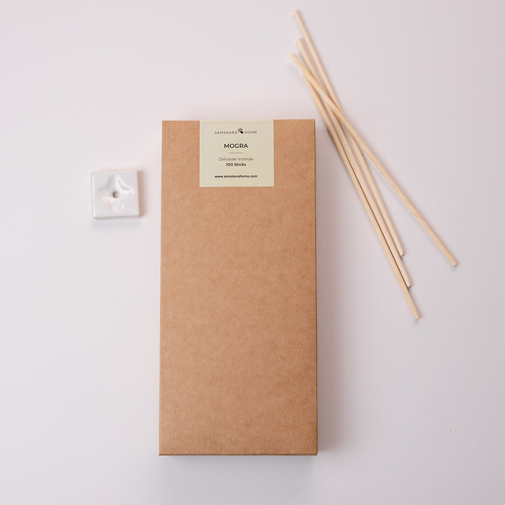 Mogra Cellulose Incense Jumbo Pack 100 Sticks