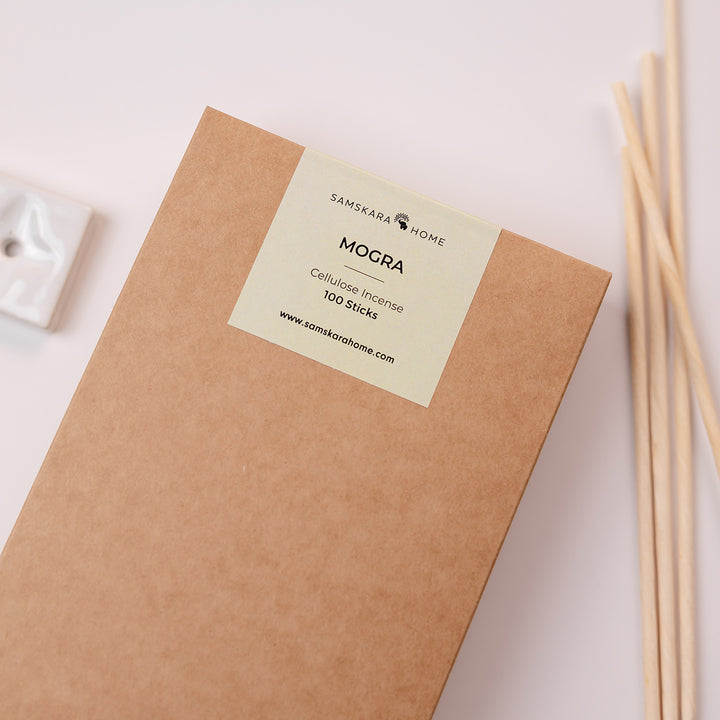 Mogra Cellulose Incense Jumbo Pack 100 Sticks