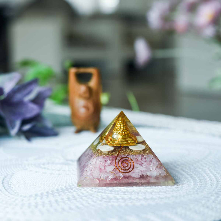 Pink Orgone Pyramid