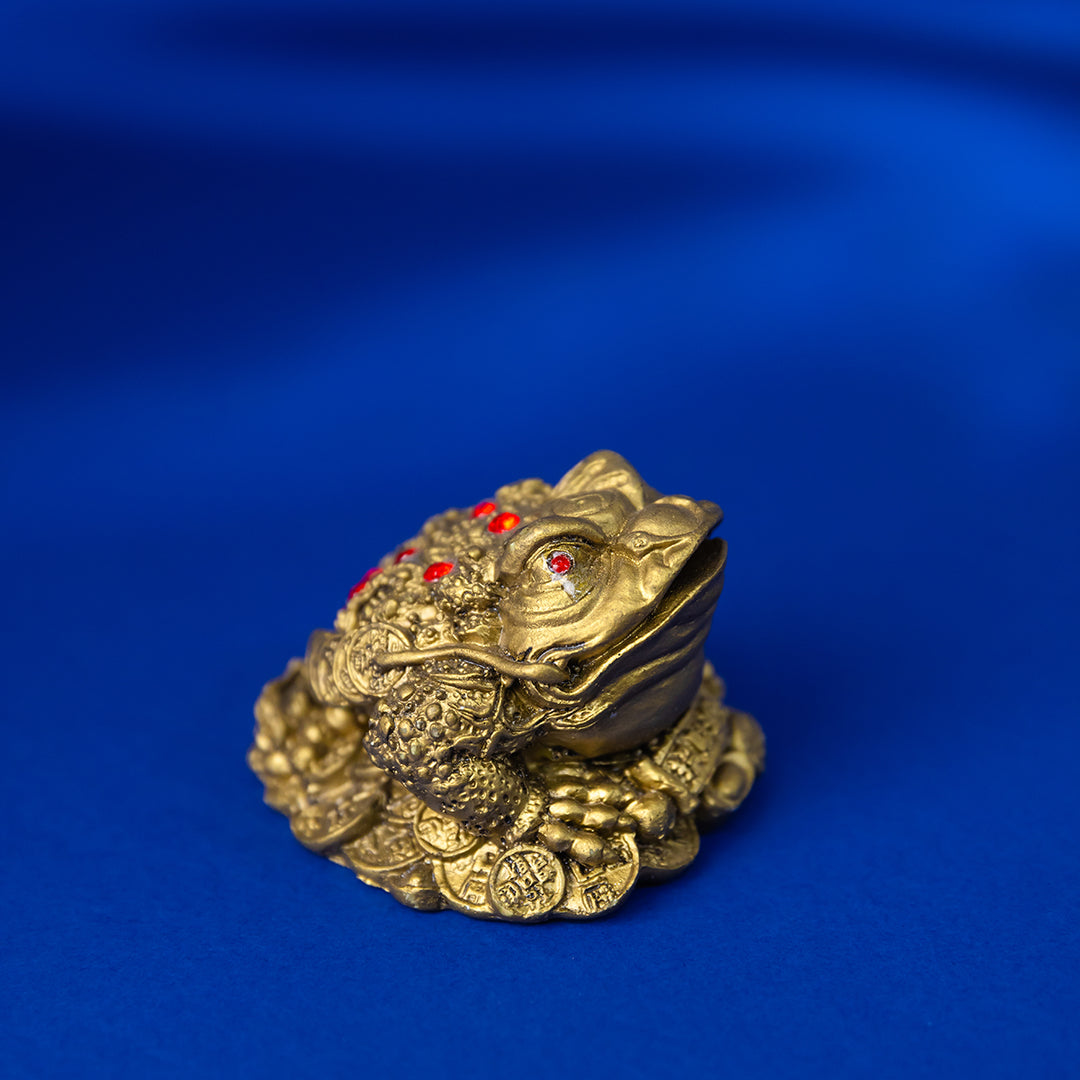 Golden Feng Shui Money Frog
