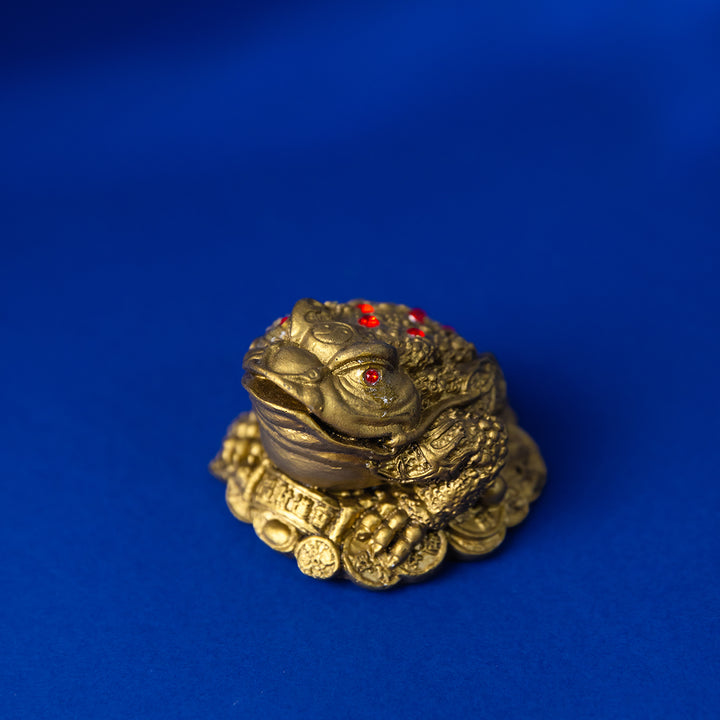 Golden Feng Shui Money Frog