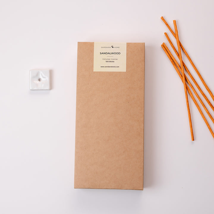 Sandalwood Cellulose Incense Jumbo Pack 100 Sticks