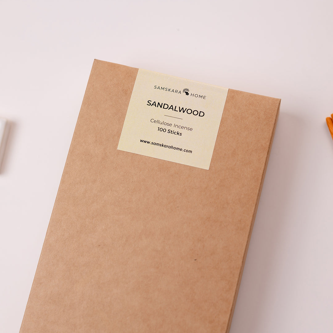 Sandalwood Cellulose Incense Jumbo Pack 100 Sticks