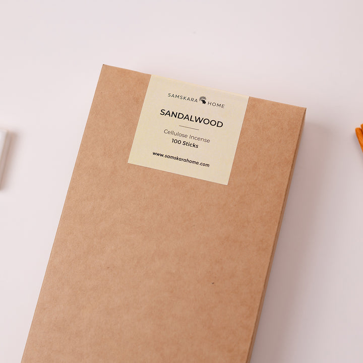 Sandalwood Cellulose Incense Jumbo Pack 100 Sticks