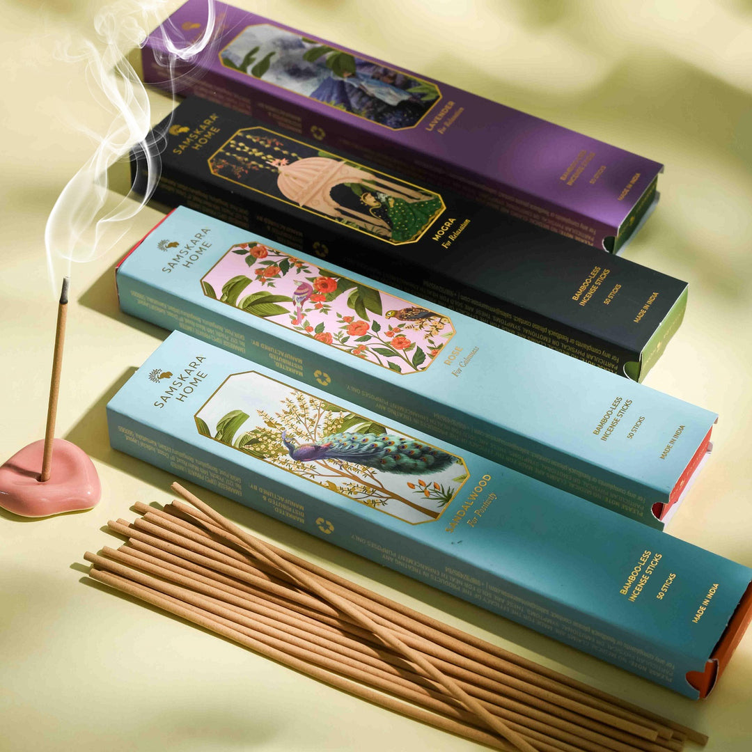 Sugandh Manjari 50pcs Incense  (Set of 4 fragrances)