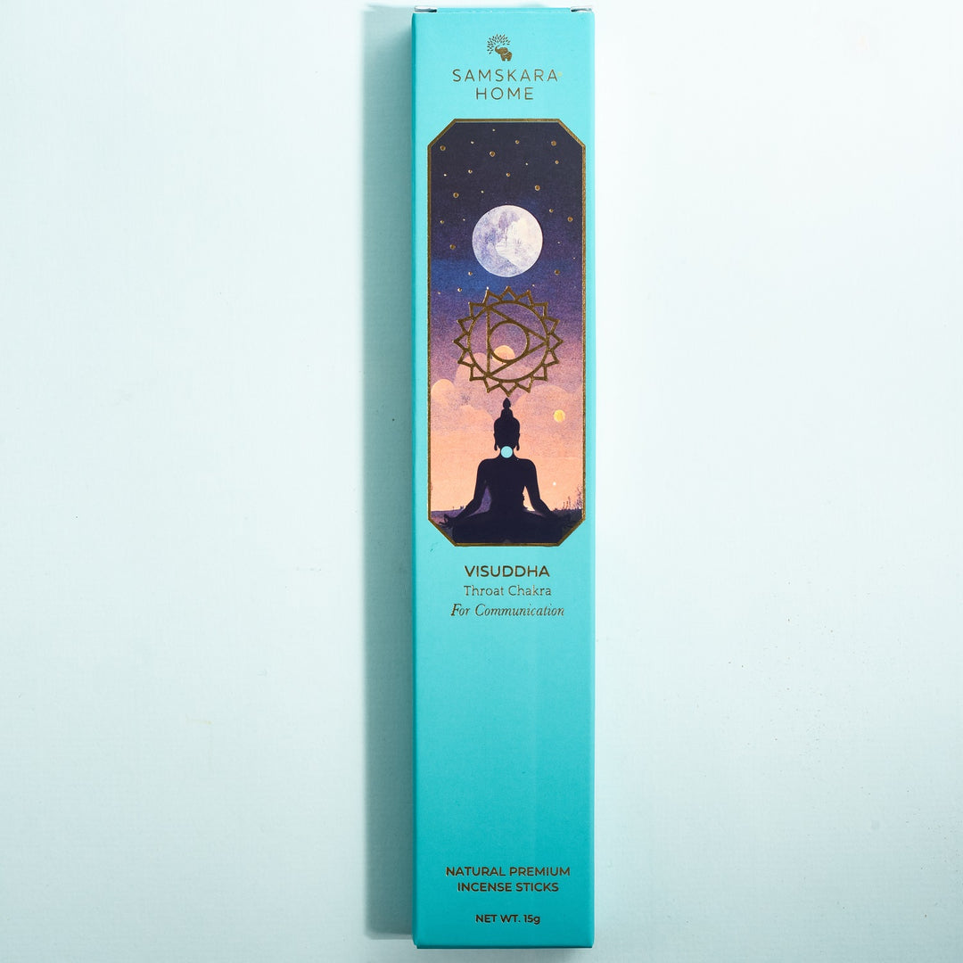 Visuddha - Throat Chakra Incense 15pcs (For Communication)