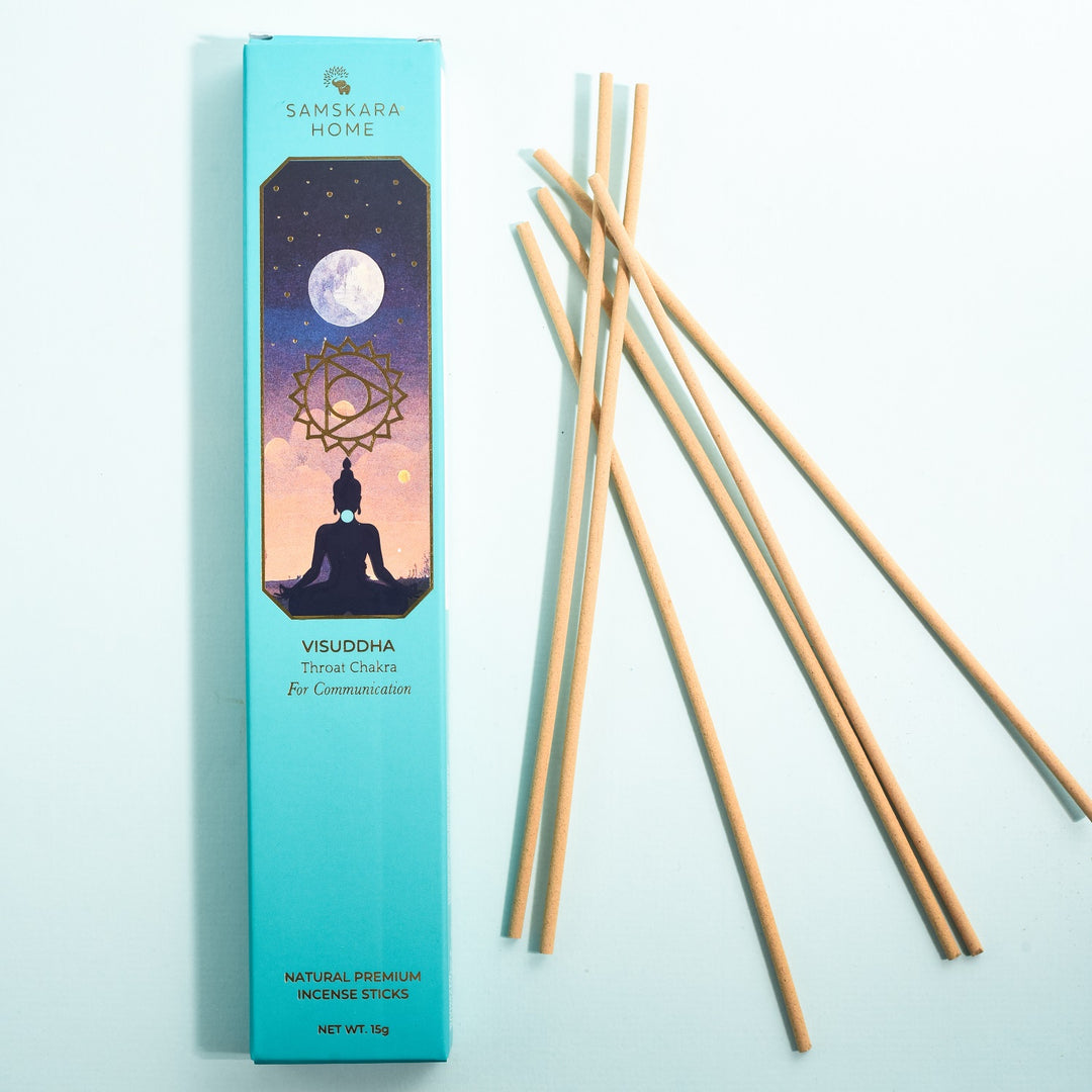 Visuddha - Throat Chakra Incense 15pcs (For Communication)