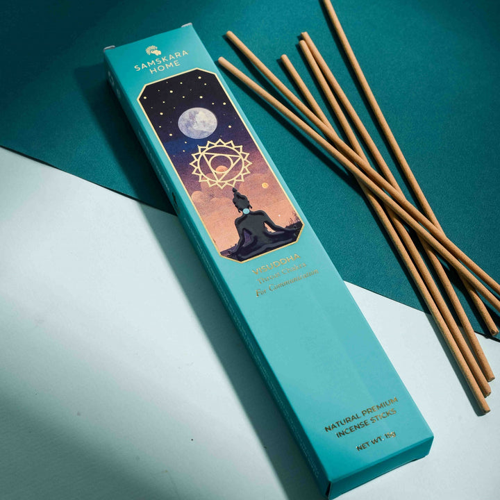 Visuddha - Throat Chakra Incense 15pcs (For Communication)