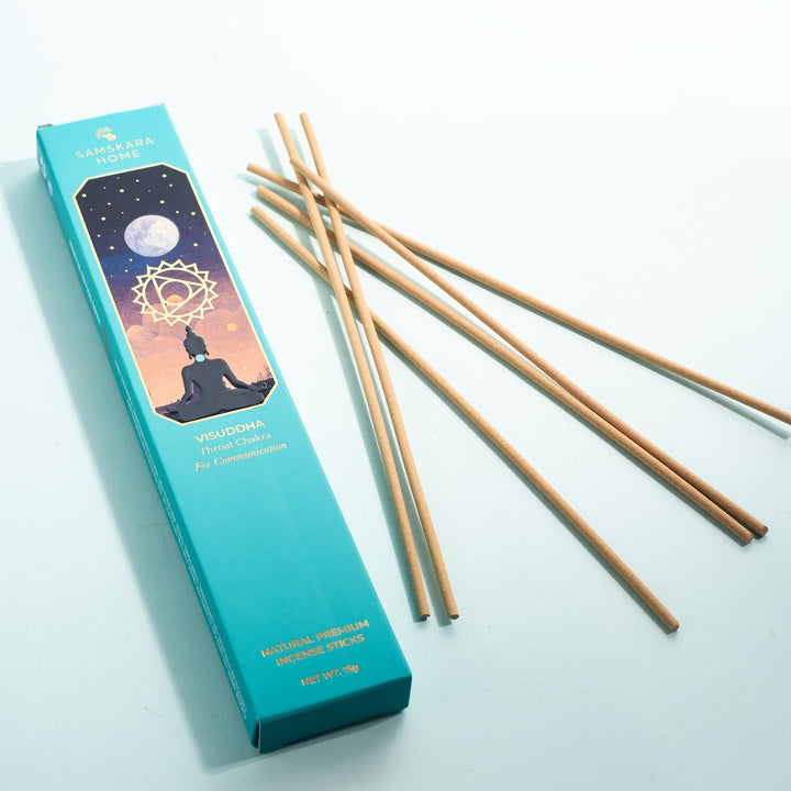 Visuddha - Throat Chakra Incense 15pcs (For Communication)