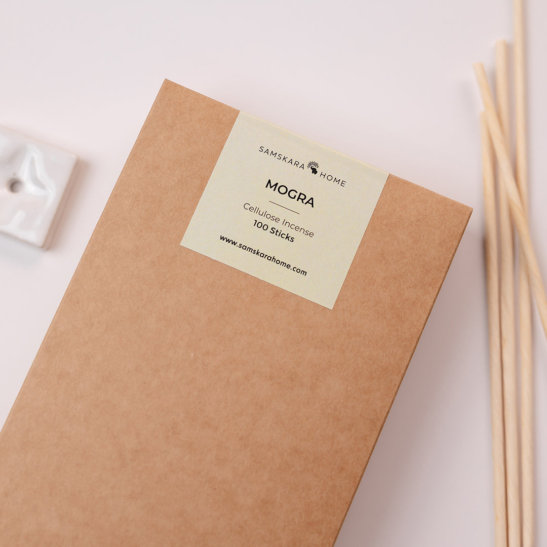 Mogra Cellulose Incense Jumbo Pack 100 Sticks