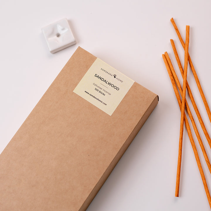 Sandalwood Cellulose Incense Jumbo Pack 100 Sticks
