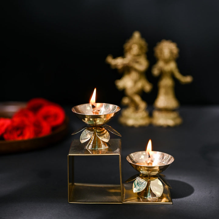 2 Step Diya Stand