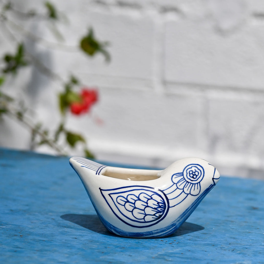 Avis Bird Ceramic Planter