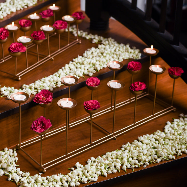 Big 2-Row Tealight Holder