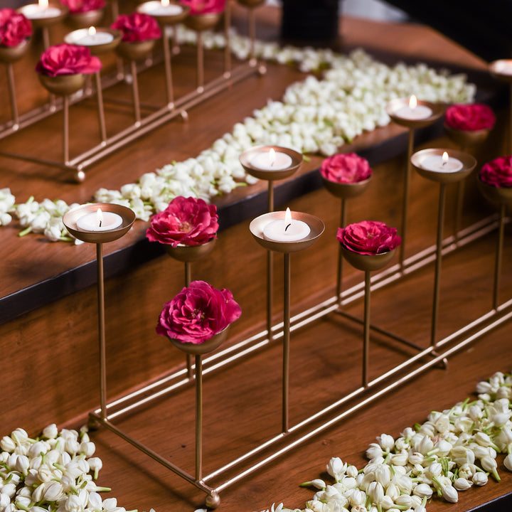 Big 2-Row Tealight Holder