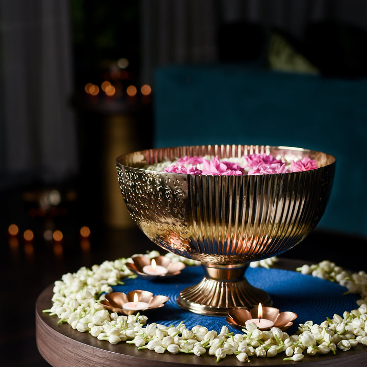 Big Textured Metal Urli