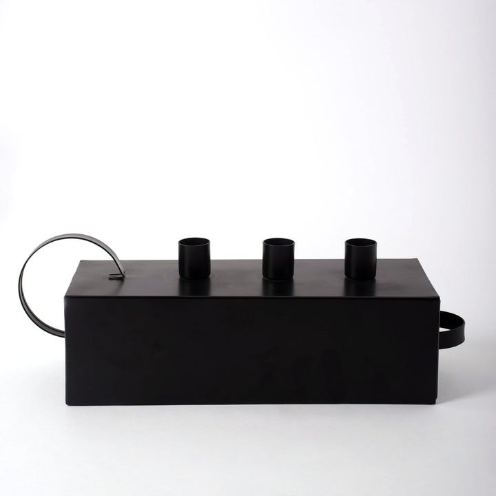 Black Taper Candle Holder