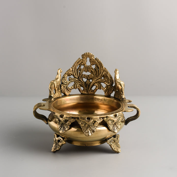 Metal Urli For Pooja