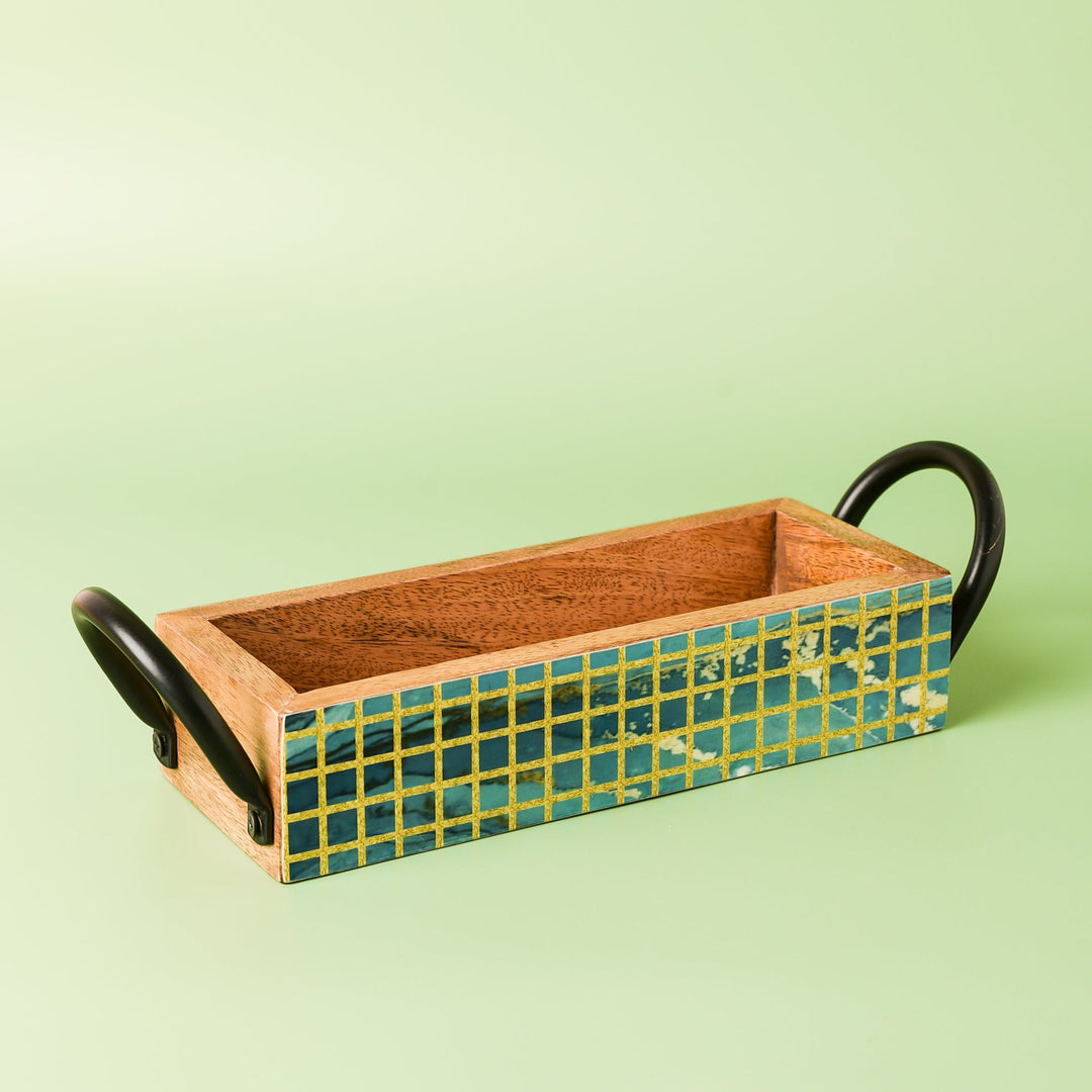 Chequered Cutlery Stand