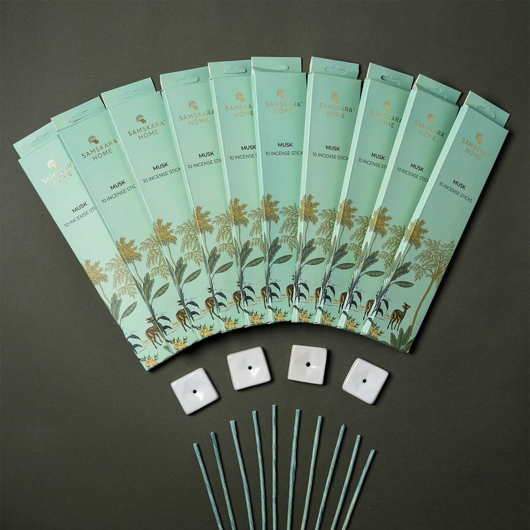 Combo Pack - Musk Incense Sticks (Box of 10)