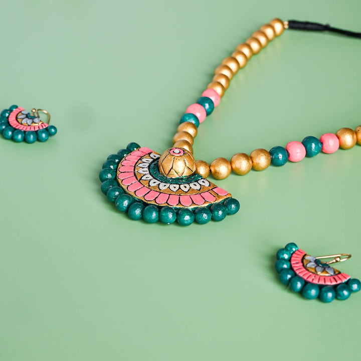 Dhara Terracotta Jewellery Set