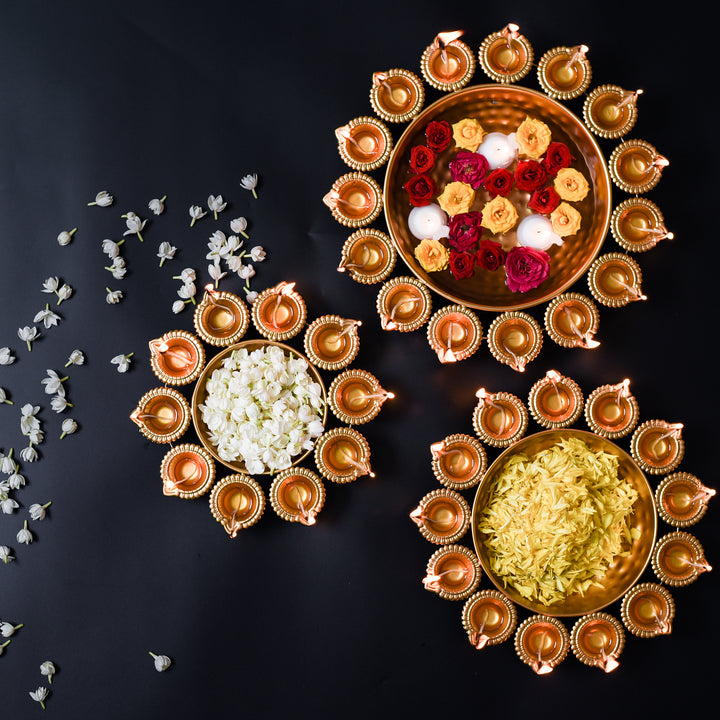 Diya Urli Set of 3