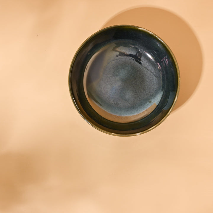 Emerald Green Ceramic Bowl