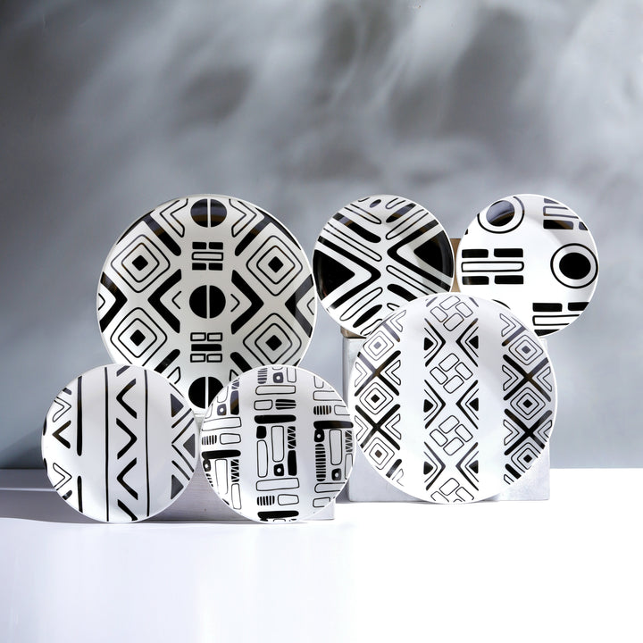 Ethnique Noir Wall Plates