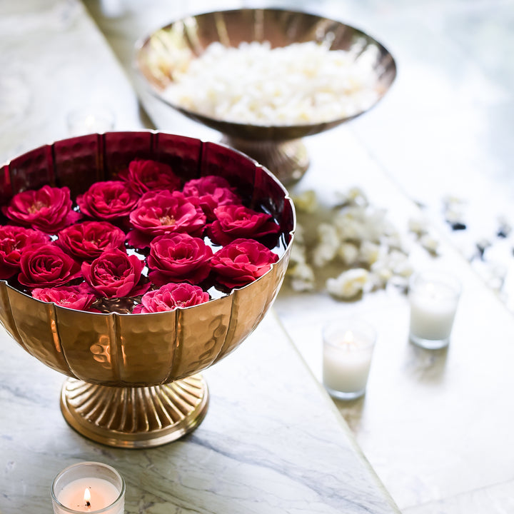 Hammered Small Metal Urli