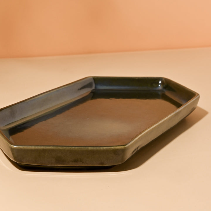 Hexagon Ceramic Platter