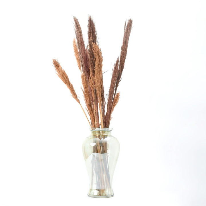 Honeydew Green Glass Vase