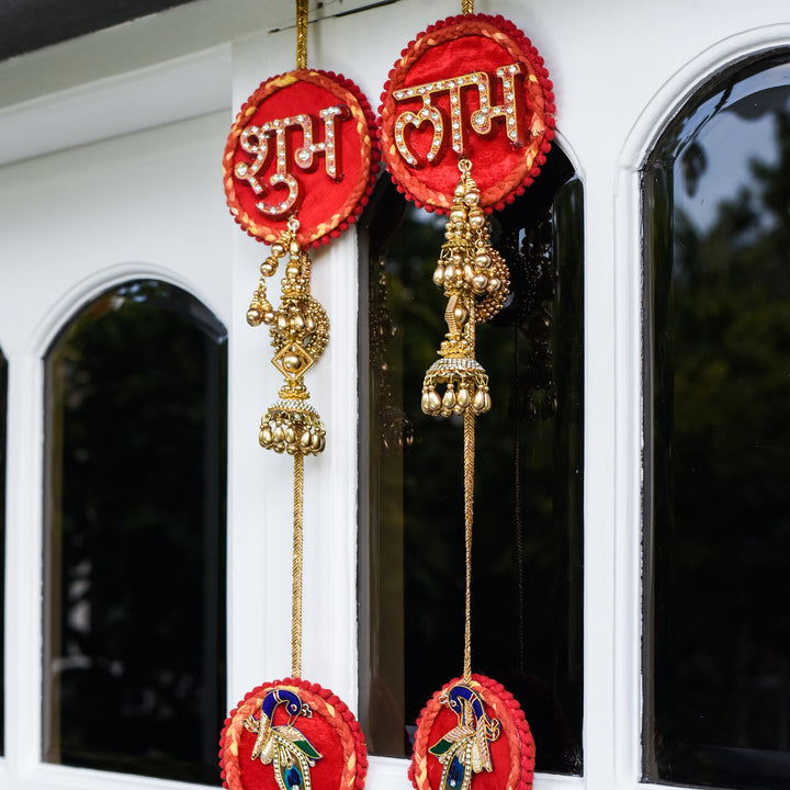 Laal Dori Braided Door Hanging Set of 2