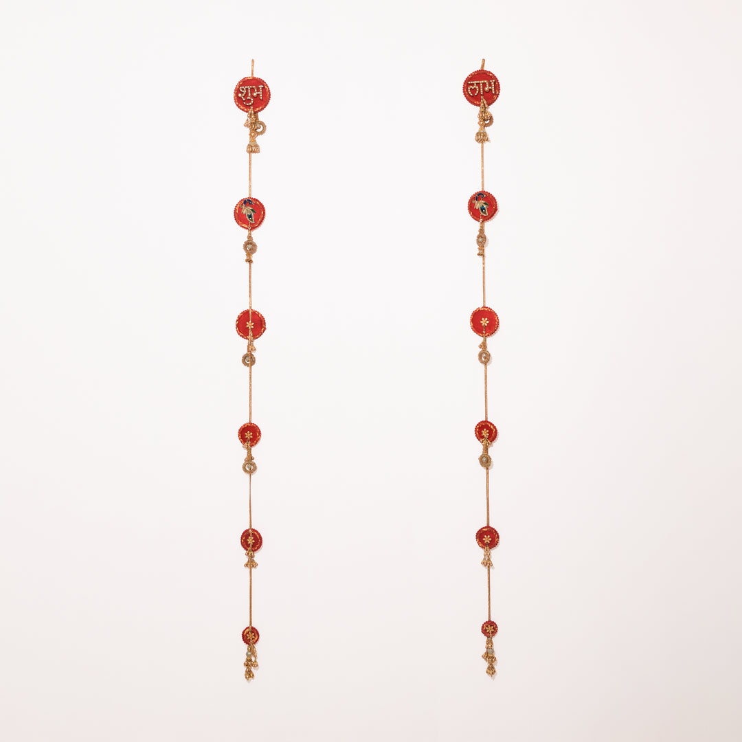 Laal Dori Braided Door Hanging Set of 2